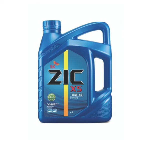 Nhớt xe máy dầu SK ZIC X5 15W40 DIESEL